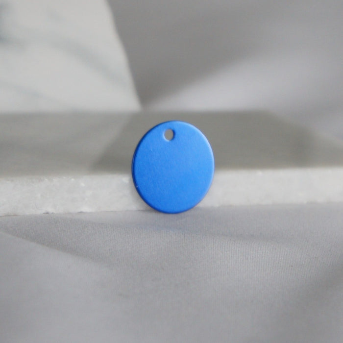 Royal Blue Background Tag