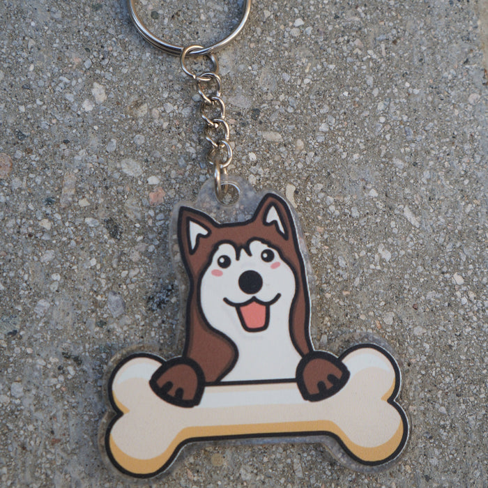 Husky Keychain