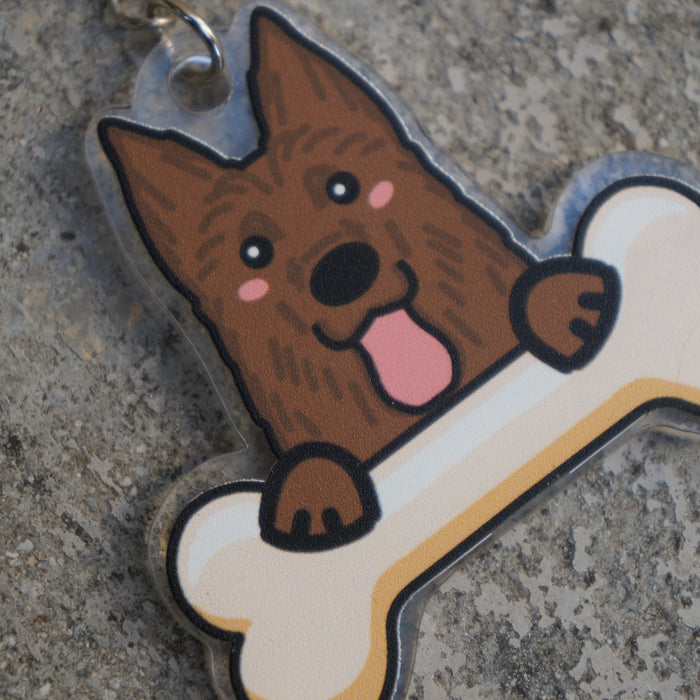 German Shepherd Keychain