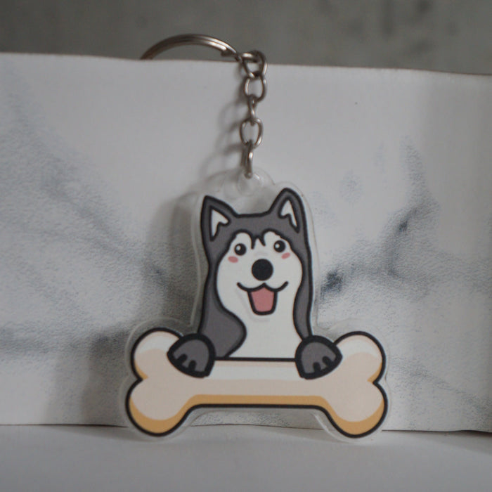 Husky Keychain