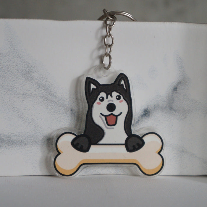 Husky Keychain