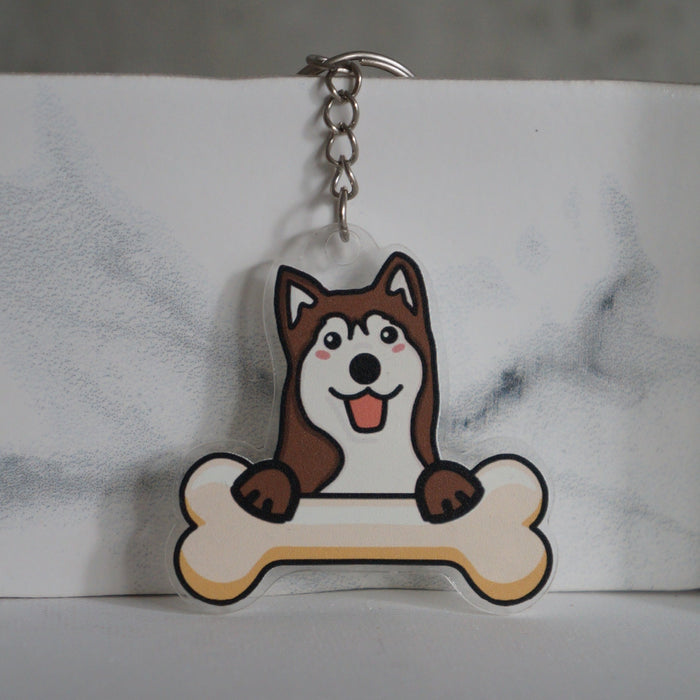 Husky Keychain