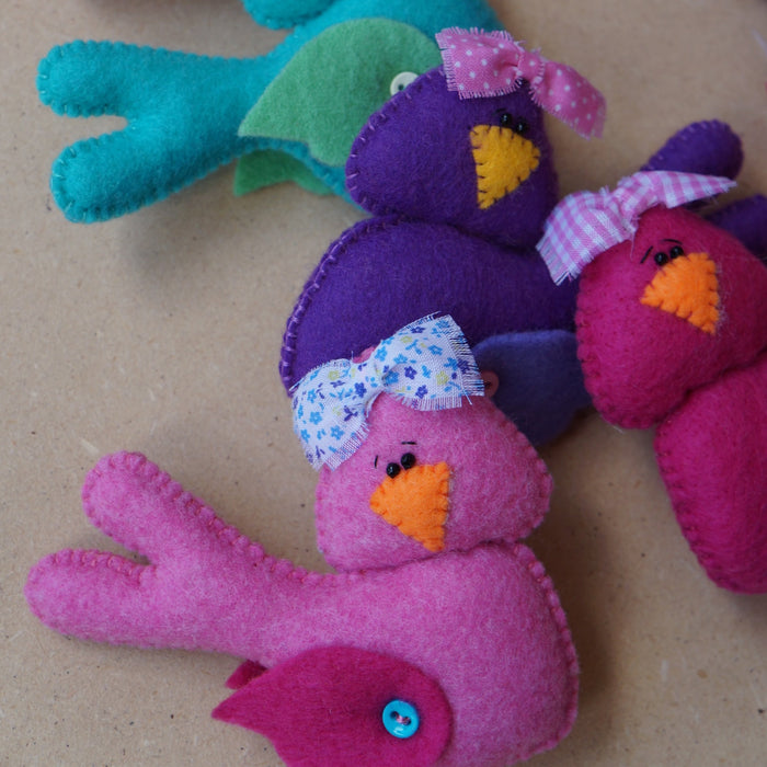 Bird Felt Toy