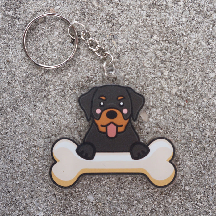 Rottweiler Keychain