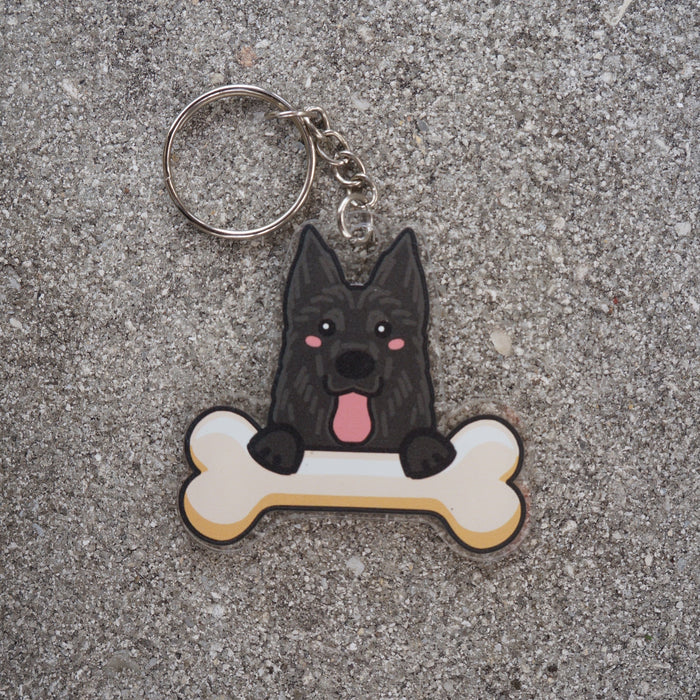 German Shepherd Keychain