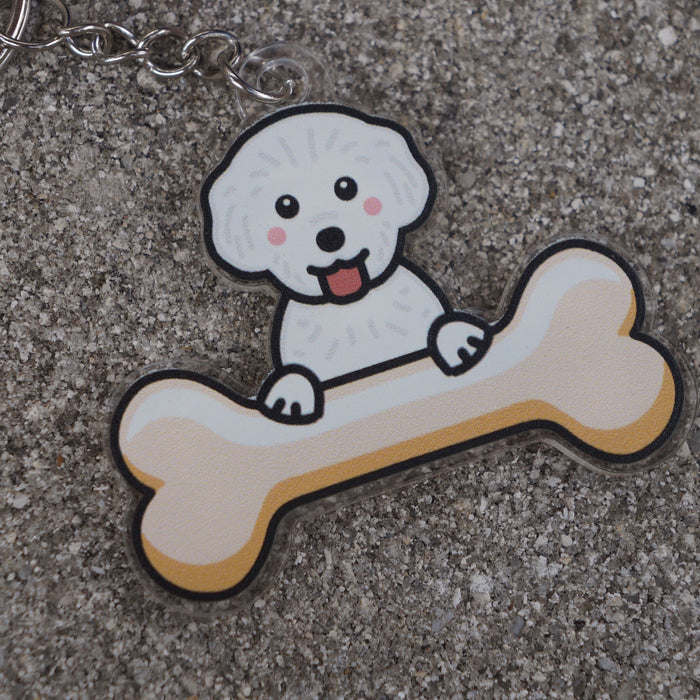 Bichon Frise Keychain