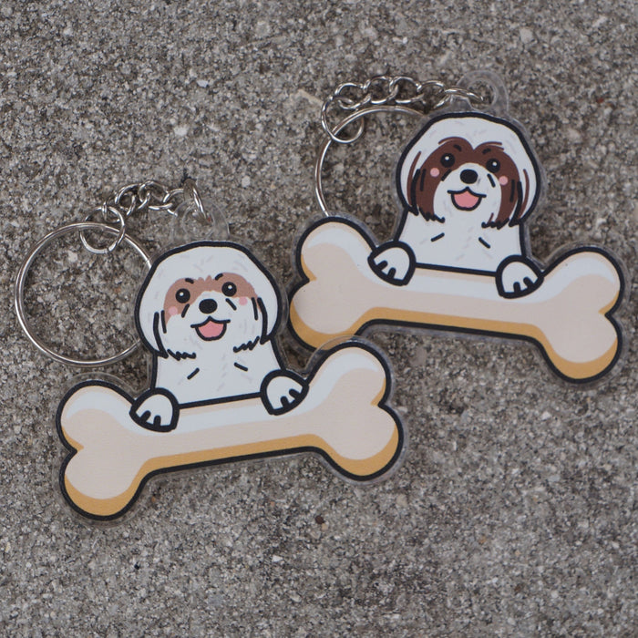 Shih Tzu Keychain
